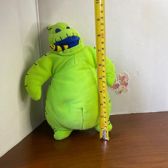 Disney Oogie Boogie Bright Green Nightmare Before Christmas Stuffed Plush Worm - Picture 3 of 11